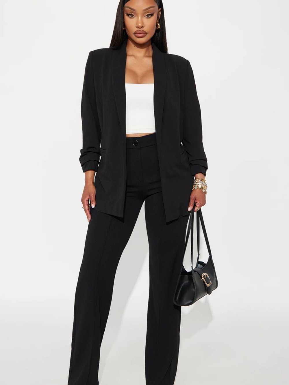 Fashion Nova Women’s Black Blazer